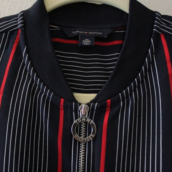 Tommy Hilfiger Navy Striped Jumpsuit - Picture 6 of 12